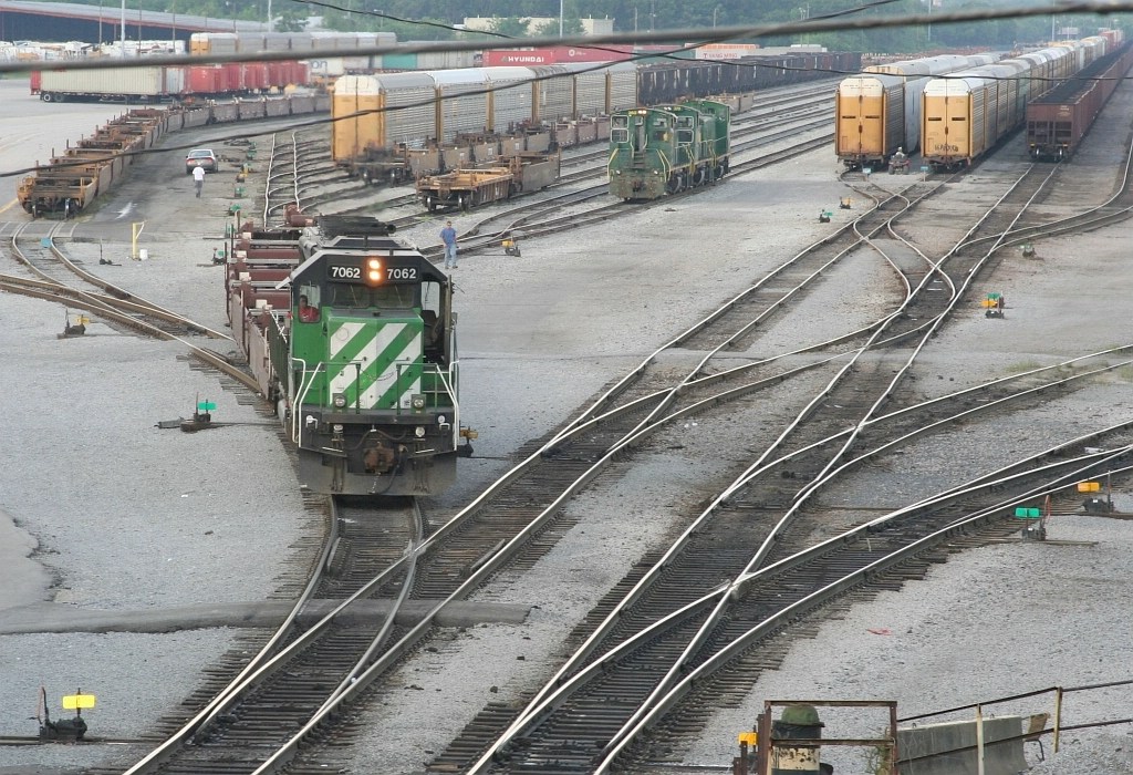 BNSF intermodal yard job